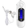 LetCart Lettore MP3 Digitale, Lettore Musicale MP3 USB Portatile con Supporto Schermo LCD Scheda Micro SD/Memoria da 32 GB Radio FM Registratore Vocale Scheda TF(Grigio)