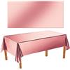 IKAYAS Tovaglia impermeabile in lamina d'oro, 137 x 274 cm, colore: oro rosa