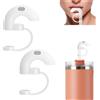 Ruzister Confezione da 2 Topper in Cannuccia Antirughe Compatibili con Tazze Stanley, Tappo in Cannuccia in Silicone Riutilizzabile con Coperchio, Anti Rughe delle Labbra