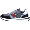 Philippe Model Sneakers Uomo Tropez 2.1 Low Man MONDIAL Anthracite TYLU W018 (Numeric_42)