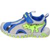 Bull Boys Dinosauro Lights sandalo in tessuto con luci royal BB2140 (numeric_34)