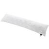 sei Design® "Classic Dream" cuscino traversina laterale in microfibra 140 x 40 cm, bianco, trapuntato, cubo