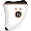 MeYuxg Gua Sha Electric, Massaggiatore Viso Gua Sha, Strumento per Modellare il Viso, Massaggiatore Viso Elettrico Misuratore di bellezza antirughe, Dispositivo Viso Dispositivo Donne