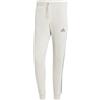 adidas Essentials Fleece Tapered Cuff 3-Stripes Pants - Pantaloni Uomo, Alumina,