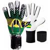 HO Soccer Squadra Turf Negative Brazil Guanti da portiere, unisex, per bambini, verde/giallo.
