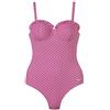 Beco Costume Intero da Donna Rock-a-Bella con Swim Chic, Donna, Badeanzug-Rock-a-Bella Swim Chic, Rosa/Bianco, 38