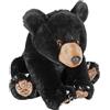 Wild Republic Artist Collection Orso Nero, Peluche, 38 cm, Giocattolo di Peluche, Riempimento con Bottiglie d'Acqua Riciclate Filate