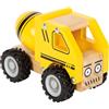 Small Foot betoniera, Veicolo Giocattolo per Bambini, in Legno 100% Certificato FSC, dai 18 Mesi, 12286