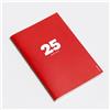 OD OCTÀGONDESIGN Octàgon Design Big Monthly Planner 2025, planner mensile, 12 mesi, gennaio a dicembre 2025, l'iconica agenda mensile di Octàgon, formato A4, colore rosso, copertina morbida