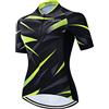 Hotlion Donne Ciclismo Jersey Pro Team Mountain Bike Vestiti Estate Road Bike Abbigliamento Quick Dry, Cc6505-sj, XL