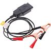 CENPEK Strumento di sostituzione della batteria dell'auto elettrica Strumento di spegnimento automatico del computer Cavo di memoria per auto ECU Memory Saver Kit di sostituzione della batteria OBD