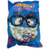 Generico Marshmallow Treccia Multicolore Senza Glutine, 1 kg, per Compleanni, Battesimi, Nascite ed Eventi (Bianco Azzurro)