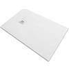 SOLIDSTONE Piatto doccia in marmoresina tutto pieno H 2,8cm Bianco (70x120)