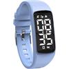 aswan watch Orologio Digitale Bambina Bambino con Cronometro,Contapassi,Distanza e Calorie Senza APP,Calendario,Sveglia-Orologio Fitness Tracker per Ragazze e Ragazzi con Cinturino in Silicone