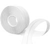 TAOYIO Zoccolo flessibile autoadesivo, 6M zoccolo da cucina in PVC 20x20mm, Zoccolo autoadesivo per cucina e bagno 2x2 bianco