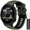 Th-some Cinturino per Garmin Forerunner 735XT - Silicone Braccialetto Sportivo di Ricambio per Garmin Forerunner 235, Sportivo Cinturino Compatibile con Garmin Forerunner 735XT/235/220/230/620/630