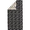 Cawö Home Asciugamani Loft Pebbles 6224 nero - 39 teli doccia 70 x 140 cm