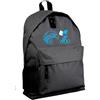 Tipolitografia Ghisleri Zaino ultras LAZIO bandiera tifosi biancoazzurro adulto bambino in nylon con tasche cerniera e spalline - prodotto personalizzato