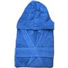 Bassetti Accappatoio Spugna da 360 g/m² Uomo Donna con Cappuccio, Marino, L