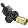 WORX Plastic WA4039 Hydroshot - Accessorio per ugello girevole, colore: nero
