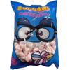 Generico Marshmallow Treccia Multicolore Senza Glutine, 1 kg, per Compleanni, Battesimi, Nascite ed Eventi (Bianco Rosa)