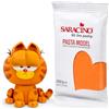 SARACINO We love pastry Saracino Pasta di Zucchero Model Arancione per Modellaggio da 250 g senza Glutine Made in Italy