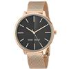 Nine West Orologio con bracciale a maglie da donna
