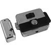 Yale Security YALE Serratura elettrica da applicare Multipla Corni pulsante/cilindro FIX/FIX zincata