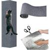 Recitem Tiragraffi per gatti, autoadesiva, [100 cm x 30 cm), protezione antigraffio per divano, parete, porta