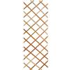 eacommerce Traliccio Grigliato Reticolato in legno naturale estensibile per piante e fiori rampicanti per balconi, terrazze e giardino (100X300 CM)