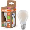 OSRAM Energy Class nella classica forma a lampadina, 3,8 W / 806 lm, EEK A, luce bianca fredda (4000 K), CRI 80, in vetro smerigliato senza piombo, attacco E27, IP20, DM 60 mm, confezione da 6
