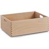 Zeller 13308 Scatola Multiuso, Legno, Beige, 40x30x15 cm
