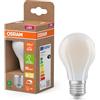 OSRAM Energy Class nella classica forma a lampadina, 2,2 W / 470 lm, EEK A, luce bianca calda (2700 K), CRI 80, in vetro smerigliato senza piombo, attacco E27, IP20, 60 mm DM, dim, 6- pacchetto