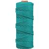 Rayher Filo macramè, 3mm ø, petrolio, ca.,210g, rotolo 70m, 44007411