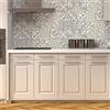 Ambiance Sticker Rivestimenti Autoadesivi per Cucina e Bagno Nuances de Gris Palaos - 9 Piastrelle Adesive 10 x 10 cm