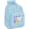 Safta BLACKFIT8 BEAUTIFUL DAY BLUE - Zaino scuola adattabile a carrozzina, ideale per bambini di diverse età, comodo e versatile, qualità e resistenza, 32 x 15 x 42 cm, colore, multicolore, Estándar,