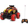 JAMARA 403601 - Runny Two 1:43 Rosso - Ruote in Gomma, Convergenza Regolabile, Paraurti Anteriore, Luci sotto la Macchina