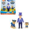 PAW Patrol, Set di personaggi Paw Patrol Chase & Sindaco Humdinger, giocattoli per bambini e bambine da 3 anni in su