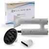 Bellissima Imetec | Gemini, Asciugacapelli digitale, ultraleggero, manico ruotabile, con tecnologia Gemini Air, controllo digitale del calore, ioni, 3 velocità, 3 temperature, beauty bag, 1400W
