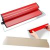 yotutun Spatole per Stucco, 40 cm Lama in Acciaio Inox Cazzuola Muratore Frattazzo per Rasatura Spatola Stucco Con Impugnatura a Forma Di Z per Cemento e Pareti in Calcestruzzo