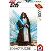 Schmidt Spiele 57593 Thomas Kinkade, Lucas Film, Monte Moore, The Jedi Master, puzzle da 1000 pezzi, Multicolore, normale