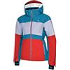 Regatta Avowal-Giacca da Sci e Snowboard Impermeabile e Traspirante ad Alto Livello isolata con Gonna a Neve Staccabile e Cappuccio a Punta in Filo Metallico, Donna, Lecca Lecca/Bianco, 18