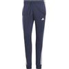 adidas Essentials 3-Stripes Fleece Pant - Pantaloni da Donna, Legend Ink/White,