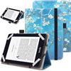 VOVIPO Custodia protettiva universale per Paperwhite Kobo E-book, 6, custodia a portafoglio compatibile con l'e-reader Sony/Kobo/Tolino/Pocketbook da 6 pollici-Albicocca Flower