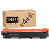 v4ink 1PK Nero TN241 Compatible Toner Cartridge for Use with Brother DCP9020 9015 HL3140 3150 3170 MFC9340 9140 9330 9130 printers