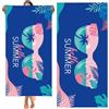 NHCMDSB Telo Antisabbia Mare Coperta da Spiaggia Asciugamano da Spiaggia Telo Mare in Microfibra Grande 70 x 150 cm Piscina Asciugamano Asciugatura Rapida Asciugamano da Viaggio Leggero e Portatile
