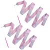 FuzlPnag 2m Nastri Ritmica,Nastro da Ginnastica,Nastri di Ballo,Nastro ginnastica ritmica,con Impugnatura Antiscivolo,per Ginnastica Ritmica Sportiva,Circo,Competizioni,Accessori da Ballerina,Lunghezza,2pcs