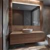 FORAM Specchio da Bagno con LED Illuminazione, Specchio da parete a LED per il bagno 120x80cm Josie - su Misura - Personalizzabile - moderno specchi retroilluminato