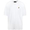 Lyle & Scott Uomo T-Shirt Girocollo Tinta Unita Bianco 1XL