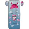 Interbaby 0C054-02 Materassino Copriseduta Universale Paracaidista Rosa Per Passeggino - 240 g, Colore: rosa.